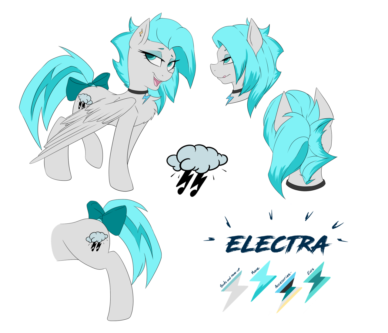 Electra Bolts reference sheet (flat color)