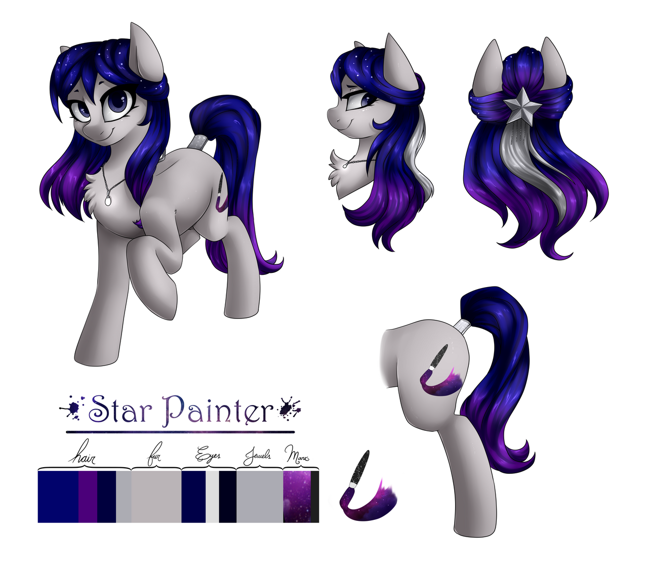 Star Painters reference sheet